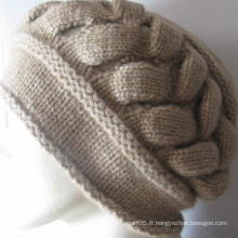 100% cachemire Chunky Hat